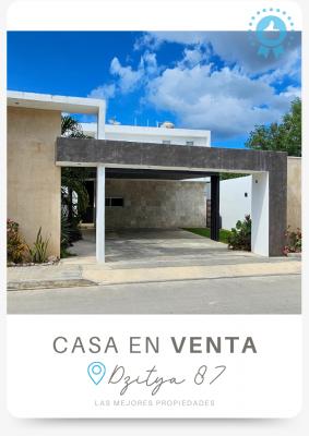 Casa en Venta Dzityá Mérida con super Cocina, Jardín y Alberca